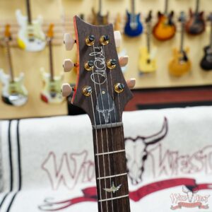 PRS Wild West Guitars 25th Anniversary Limited Run Wood Library Artist Package Custom 24 Piezo Salmon (Private Stock Color) 8.00 LBS (US Only / No International Shipping) - Image 7