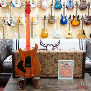 PRS Wild West Guitars 25th Anniversary Limited Run Wood Library Artist Package Custom 24 Piezo Salmon (Private Stock Color) 8.00 LBS (US Only / No International Shipping) - Image 9