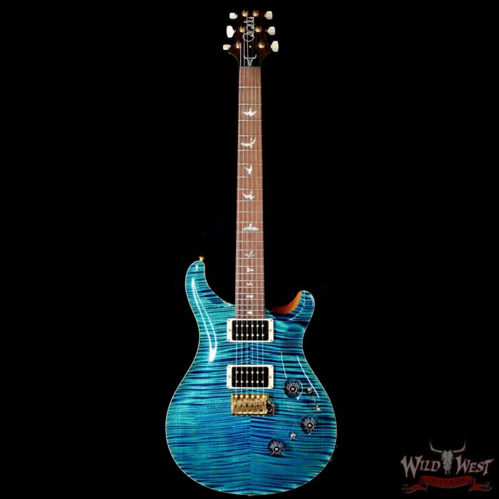 PRS Wild West Guitars 25th Anniversary Limited Run Wood Library Artist Package Custom 24 Piezo Laguna (Private Stock Color) 8.35 LBS (US Only / No International Shipping) - Image 3