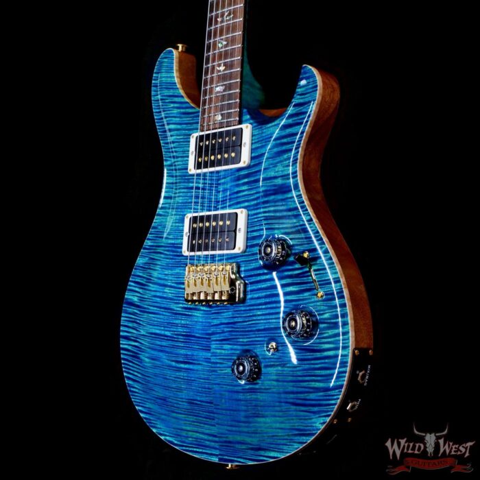 PRS Wild West Guitars 25th Anniversary Limited Run Wood Library Artist Package Custom 24 Piezo Laguna (Private Stock Color) 8.10 LBS (US Only / No International Shipping) - Image 2