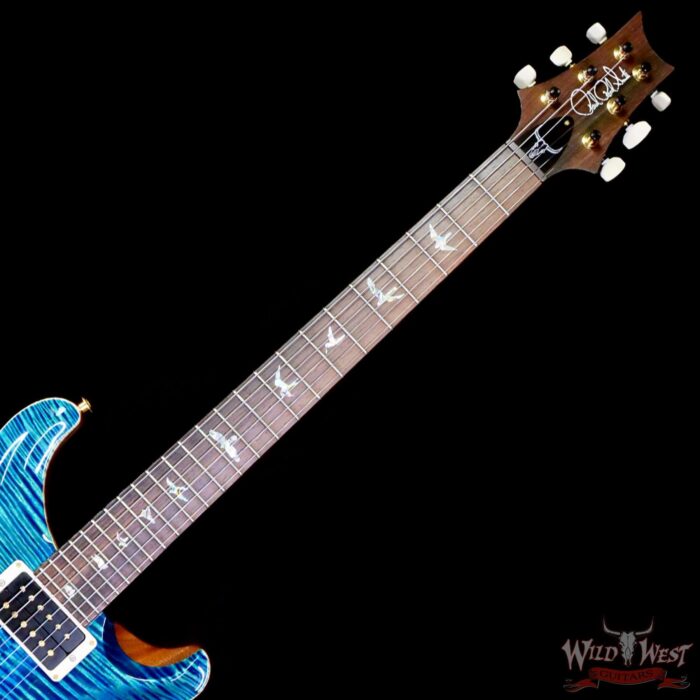 PRS Wild West Guitars 25th Anniversary Limited Run Wood Library Artist Package Custom 24 Piezo Laguna (Private Stock Color) 8.10 LBS (US Only / No International Shipping) - Image 4