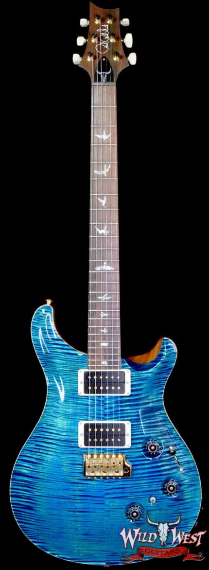 PRS Wild West Guitars 25th Anniversary Limited Run Wood Library Artist Package Custom 24 Piezo Laguna (Private Stock Color) 8.10 LBS (US Only / No International Shipping)