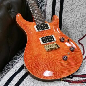 PRS Wild West Guitars 25th Anniversary Limited Run Wood Library Artist Package Custom 24 Piezo Salmon (Private Stock Color) 8.25 LBS (US Only / No International Shipping) - Image 8