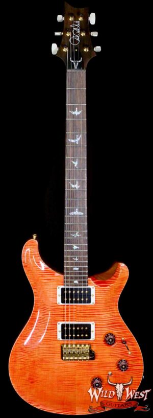 PRS Wild West Guitars 25th Anniversary Limited Run Wood Library Artist Package Custom 24 Piezo Salmon (Private Stock Color) 8.25 LBS (US Only / No International Shipping)
