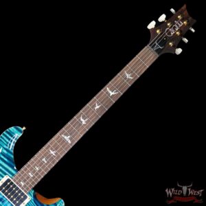 PRS Wild West Guitars 25th Anniversary Limited Run Wood Library Artist Package Custom 24 Piezo Laguna (Private Stock Color) 8.25 LBS (US Only / No International Shipping) - Image 4
