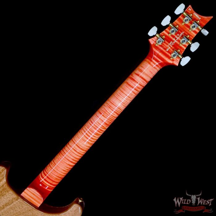 PRS Wild West Guitars 25th Anniversary Limited Run Wood Library Artist Package Custom 24 Piezo Salmon (Private Stock Color) 8.20 LBS (US Only / No International Shipping) - Image 5