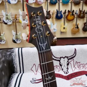 PRS Wild West Guitars 25th Anniversary Limited Run Wood Library Artist Package Custom 24 Piezo Salmon (Private Stock Color) 8.20 LBS (US Only / No International Shipping) - Image 7