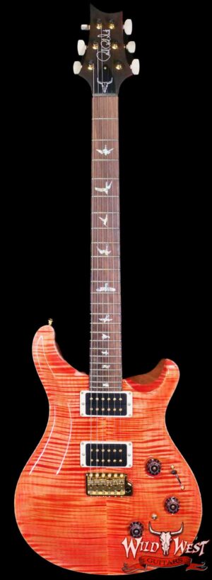 PRS Wild West Guitars 25th Anniversary Limited Run Wood Library Artist Package Custom 24 Piezo Salmon (Private Stock Color) 8.20 LBS (US Only / No International Shipping)