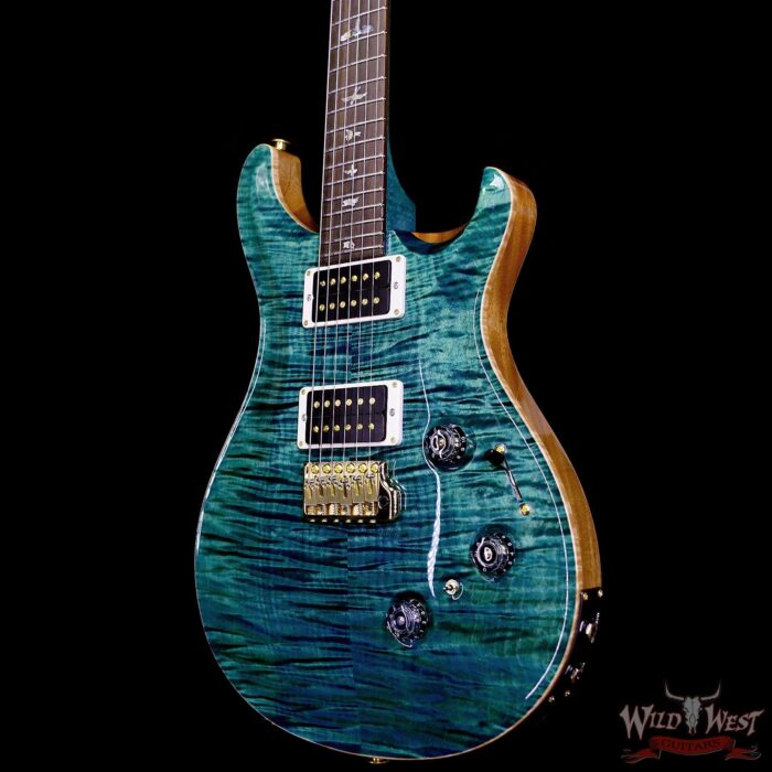 PRS Wild West Guitars 25th Anniversary Limited Run Wood Library Artist Package Custom 24 Piezo Laguna (Private Stock Color) 7.85 LBS (US Only / No International Shipping) - Image 2