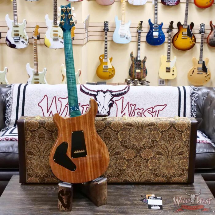 PRS Wild West Guitars 25th Anniversary Limited Run Wood Library Artist Package Custom 24 Piezo Laguna (Private Stock Color) 7.85 LBS (US Only / No International Shipping) - Image 9