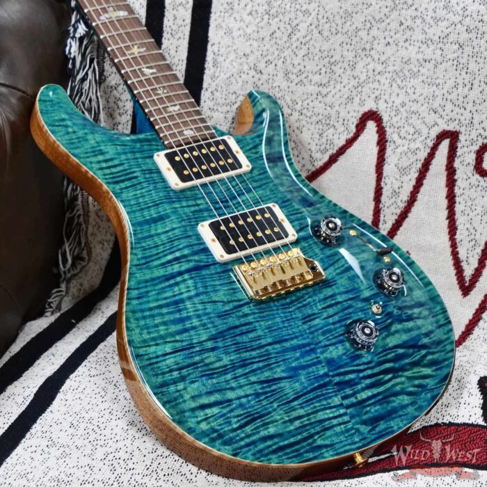 PRS Wild West Guitars 25th Anniversary Limited Run Wood Library Artist Package Custom 24 Piezo Laguna (Private Stock Color) 8.35 LBS (US Only / No International Shipping) - Image 8