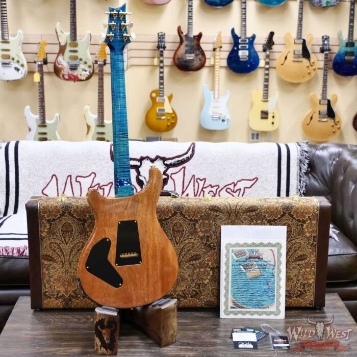 PRS Wild West Guitars 25th Anniversary Limited Run Wood Library Artist Package Custom 24 Piezo Laguna (Private Stock Color) 8.35 LBS (US Only / No International Shipping) - Image 9