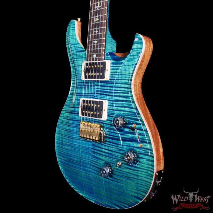 PRS Wild West Guitars 25th Anniversary Limited Run Wood Library Artist Package Custom 24 Piezo Laguna (Private Stock Color) 8.10 LBS (US Only / No International Shipping) - Image 2