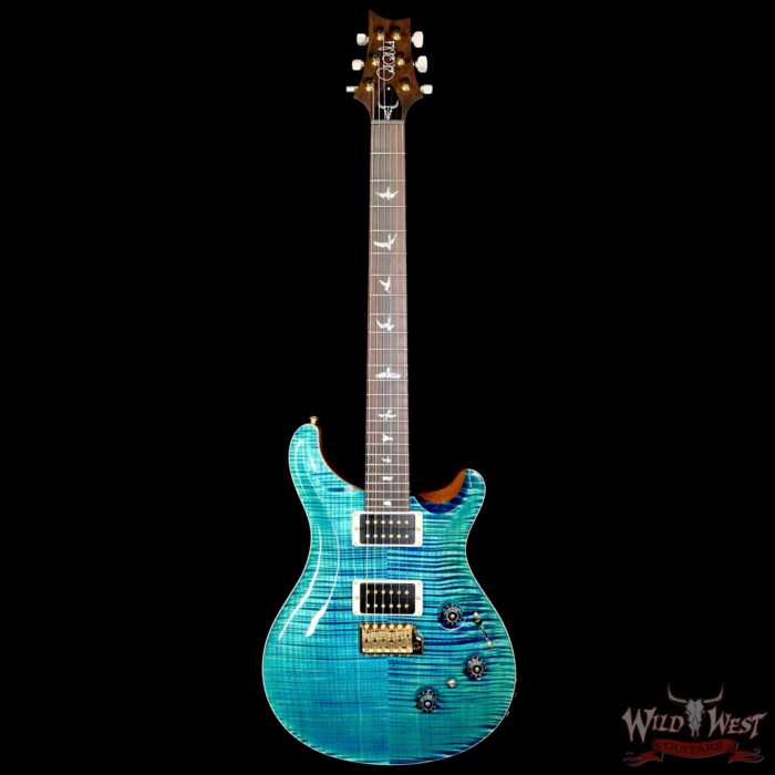 PRS Wild West Guitars 25th Anniversary Limited Run Wood Library Artist Package Custom 24 Piezo Laguna (Private Stock Color) 8.10 LBS (US Only / No International Shipping) - Image 3