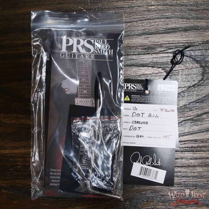 Paul Reed Smith PRS Core Series DGT David Grissom Trem Birds Inlays Gold Top 8.10 LBS - Image 11