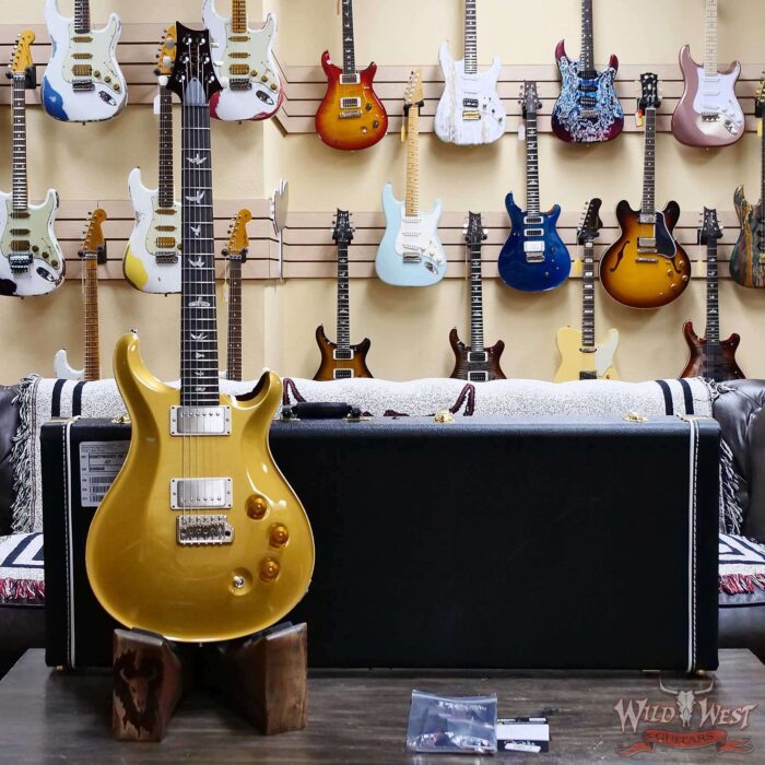 Paul Reed Smith PRS Core Series DGT David Grissom Trem Birds Inlays Gold Top 8.10 LBS - Image 5