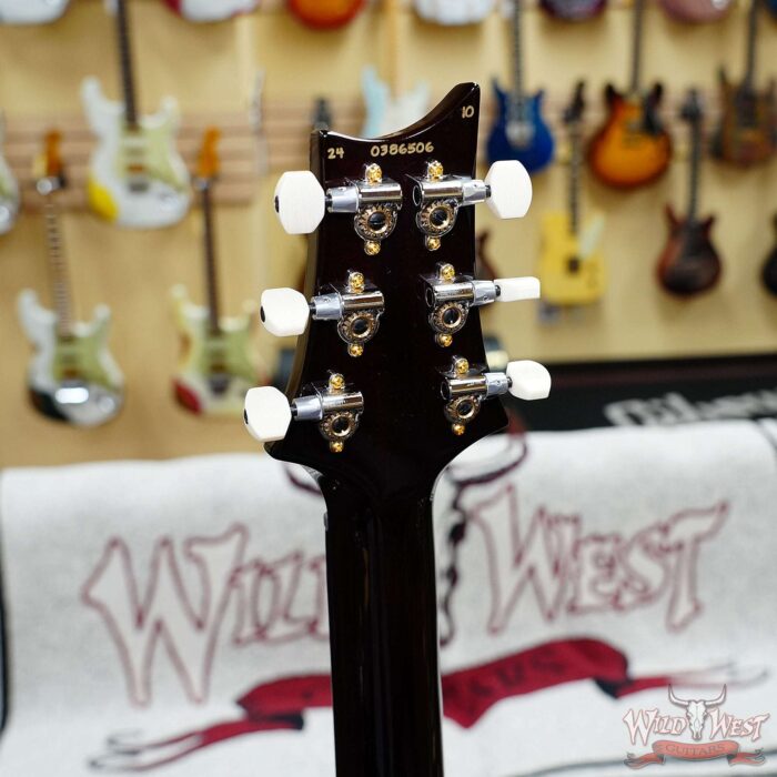Paul Reed Smith PRS Core Series 10 Top DGT David Grissom Trem Birds Inlays McCarty Tobacco Sunburst 7.90 LBS - Image 8