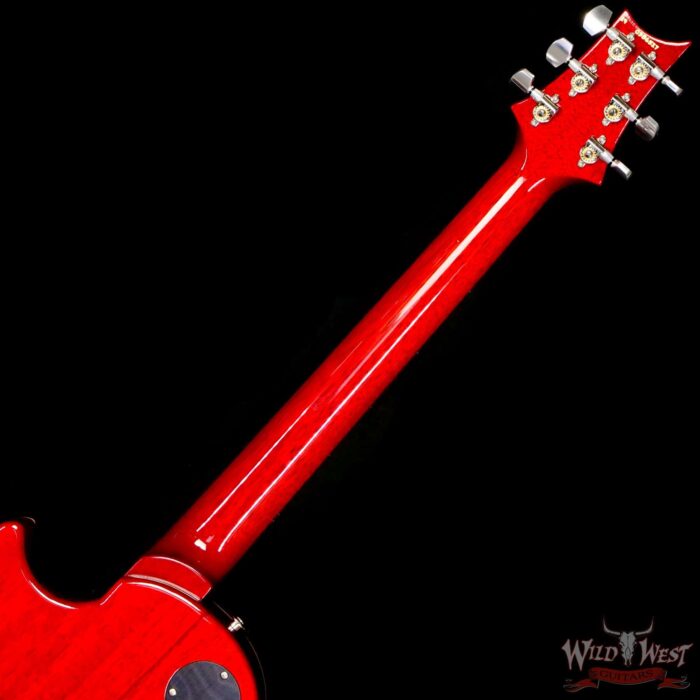 Paul Reed Smith PRS Mark Tremonti Signature Model with Tremolo Charcoal Cherry Sunburst 8.35 LBS - Image 5