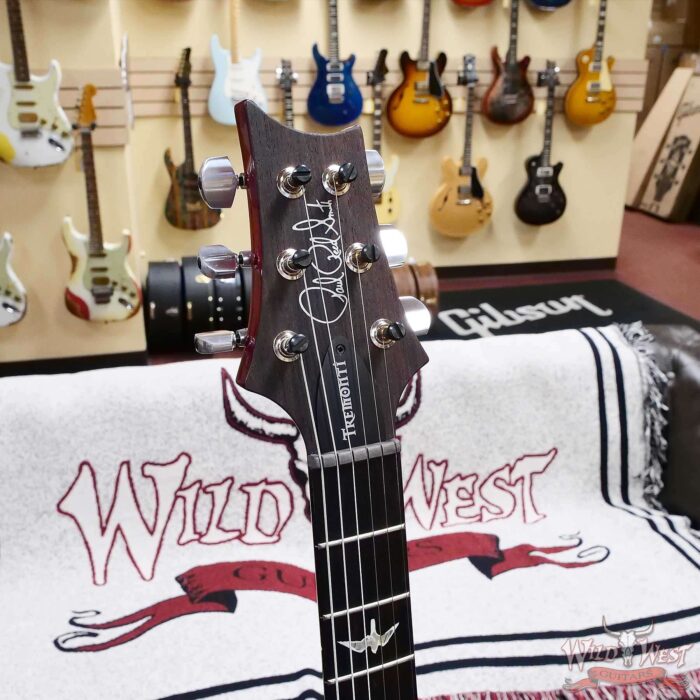 Paul Reed Smith PRS Mark Tremonti Signature Model with Tremolo Charcoal Cherry Sunburst 8.35 LBS - Image 7
