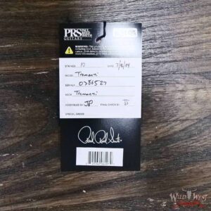 Paul Reed Smith PRS Mark Tremonti Signature Model with Tremolo Charcoal Cherry Sunburst 8.35 LBS - Image 12