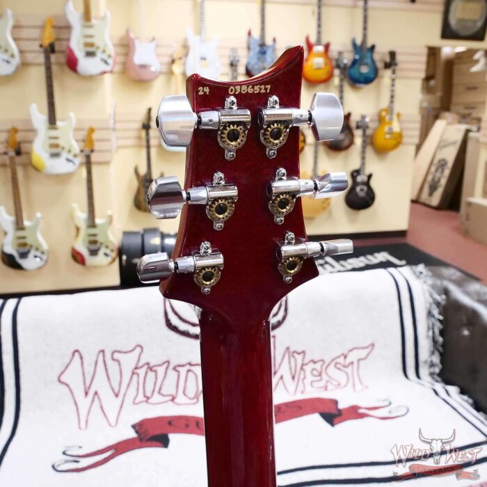 Paul Reed Smith PRS Mark Tremonti Signature Model with Tremolo Charcoal Cherry Sunburst 8.35 LBS - Image 9