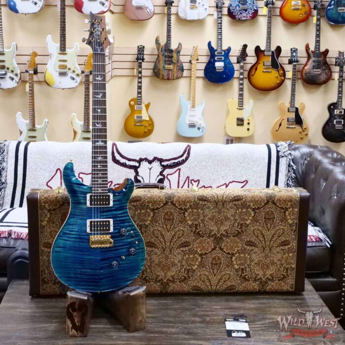 PRS Wild West Guitars 25th Anniversary Limited Run Wood Library Artist Package Custom 24 Piezo Laguna (Private Stock Color) 8.60 LBS (US Only / No International Shipping) - Image 5
