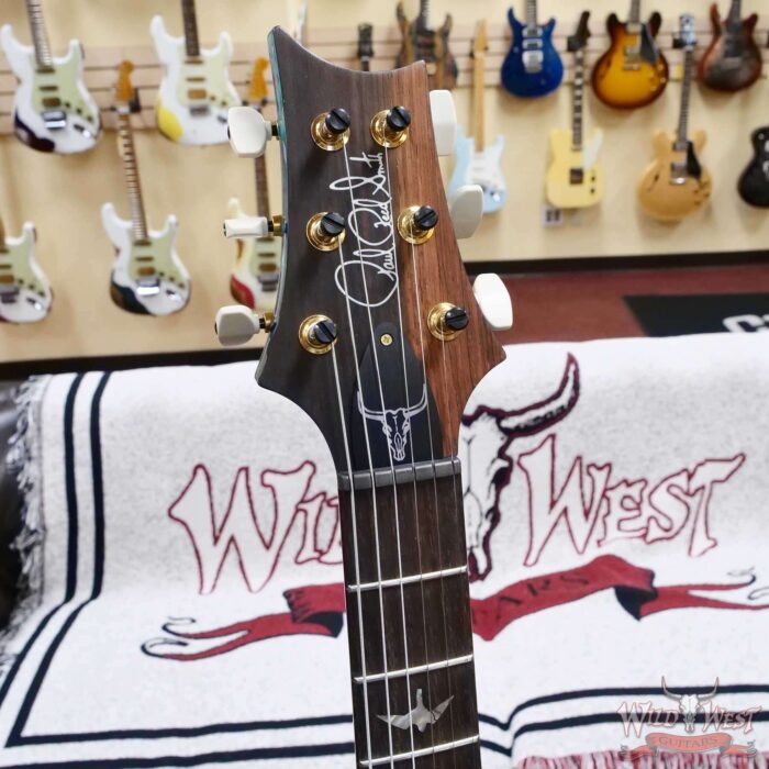 PRS Wild West Guitars 25th Anniversary Limited Run Wood Library Artist Package Custom 24 Piezo Laguna (Private Stock Color) 8.60 LBS (US Only / No International Shipping) - Image 6
