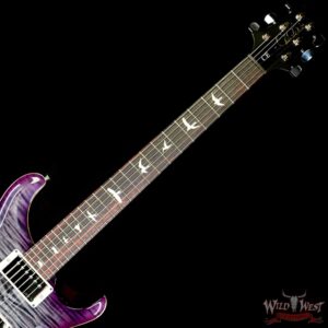 Paul Reed Smith PRS Wild West Guitars Special Run CE 24 Painted Black Neck 57/08 Covered Pickups Faded Grey Black Purple Burst 8.20 LBS - Image 4
