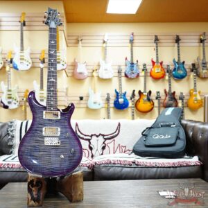 Paul Reed Smith PRS Wild West Guitars Special Run CE 24 Painted Black Neck 57/08 Covered Pickups Faded Grey Black Purple Burst 8.20 LBS - Image 5