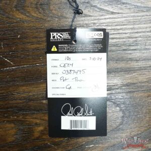 Paul Reed Smith PRS Wild West Guitars Special Run CE 24 Painted Black Neck 57/08 Covered Pickups Faded Grey Black Purple Burst 8.20 LBS - Image 11