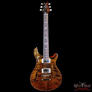 PRS Wild West Guitars 25th Anniversary Limited Run Wood Library Artist Package McCarty 594 Semi-Hollow Tiger Eye (Private Stock Color) 7.65 LBS (US Only / No International Shipping) - Image 3