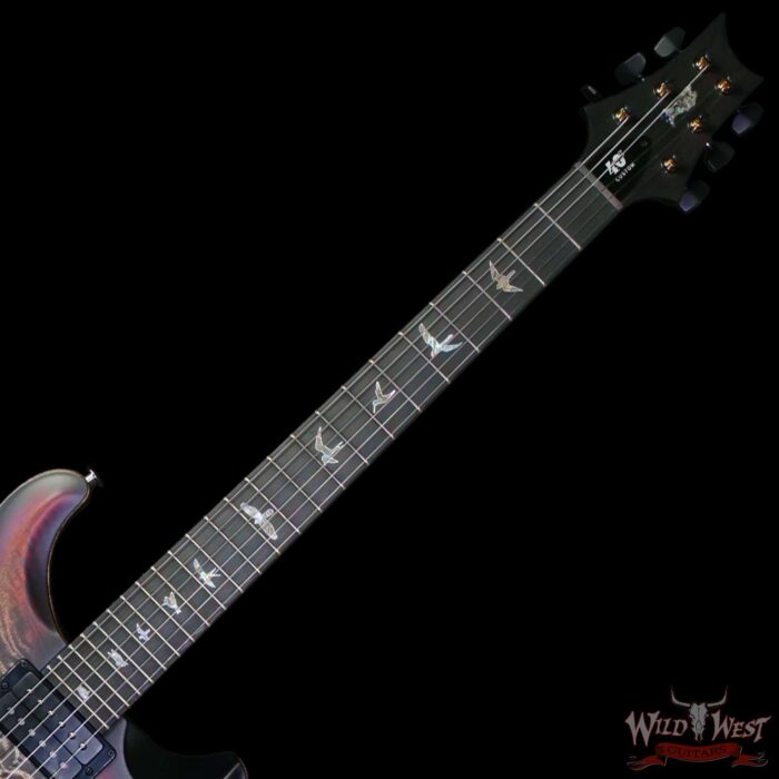 Paul Reed Smith PRS 40th Anniversary Custom 24 Satin Limited Edition Charcoal Tri-Color Burst 7.55 lbs - Image 4