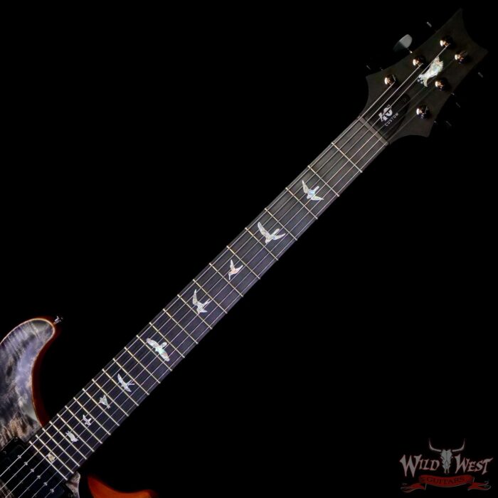 Paul Reed Smith PRS 40th Anniversary Custom 24 Satin Limited Edition Charcoal 7.30 lbs - Image 4