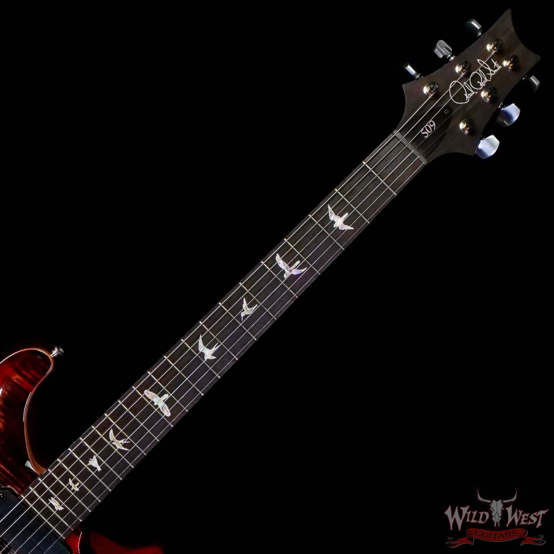 prs-509-375298-c2__wwg.jpg Paul Reed Smith PRS Core Series 509 Rosewood Fingerboard Charcoal Cherry Burst 8.10 LBS - Image 4