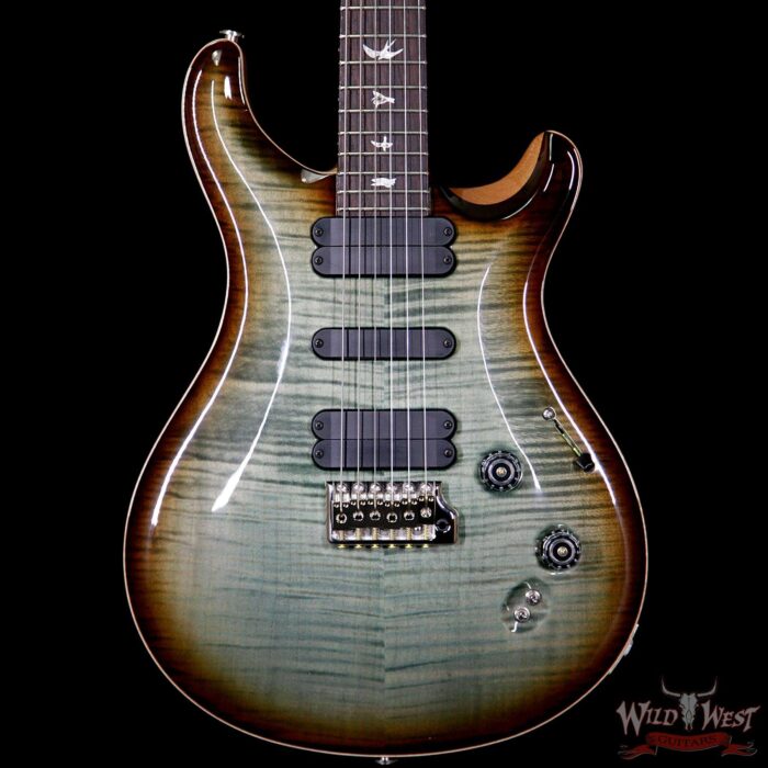 Paul Reed Smith PRS 509 Flame Maple Top Rosewood Board Trampas Green Tobacco Burst Natural Back - Image 3
