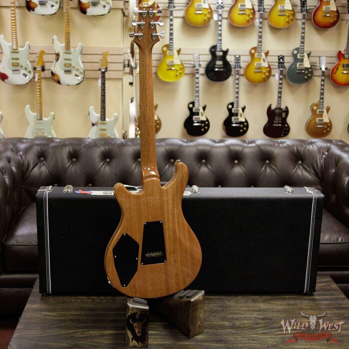 Paul Reed Smith PRS 509 Flame Maple Top Rosewood Board Trampas Green Tobacco Burst Natural Back - Image 13