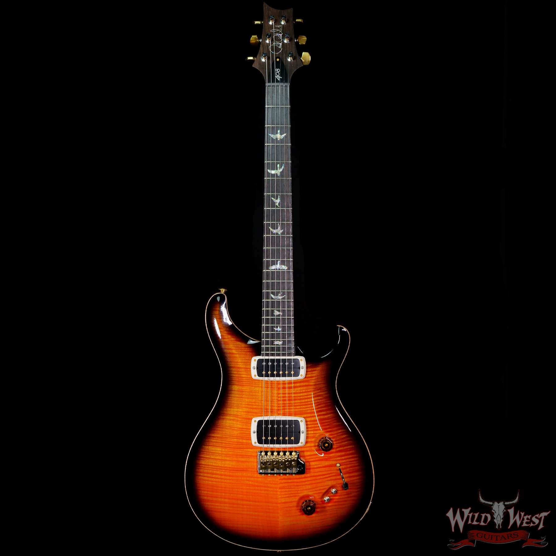 prs-ap-408-279776-f__wwg.jpg Paul Reed Smith PRS Artist Package 408 Flame Maple Top Brazilian Rosewood Board Solana Smokeburst - Image 3