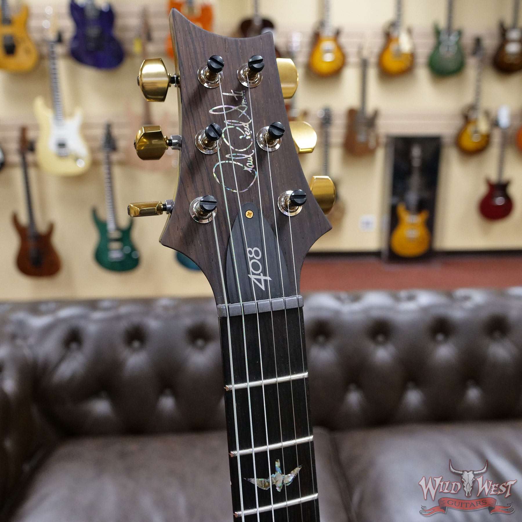 prs-ap-408-279776-hf__wwg.jpg Paul Reed Smith PRS Artist Package 408 Flame Maple Top Brazilian Rosewood Board Solana Smokeburst - Image 6