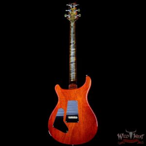 PRS Artist Package Custom 24 Flame Maple Top and Neck Ebony Fretboard Burnt Maple Leaf - Image 6