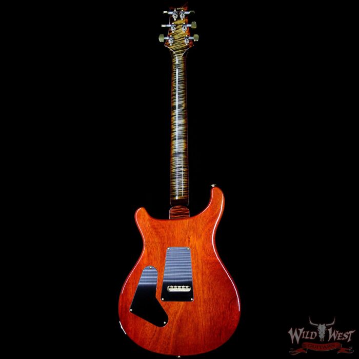 PRS Artist Package Custom 24 Flame Maple Top and Neck Ebony Fretboard Burnt Maple Leaf - Image 6