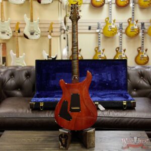 PRS Artist Package Custom 24 Flame Maple Top and Neck Ebony Fretboard Burnt Maple Leaf - Image 14