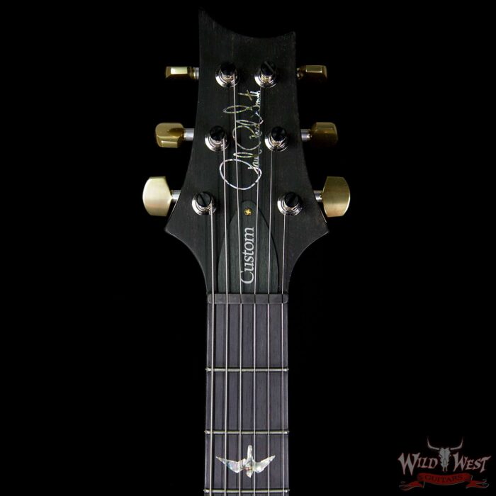PRS Artist Package Custom 24 Flame Maple Top and Neck Ebony Fretboard Burnt Maple Leaf - Image 8