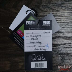 Paul Reed Smith PRS Core McCarty 594 Artist Package Ebony Board Rosewood Neck Mash Green Tobacco Burst - Image 12