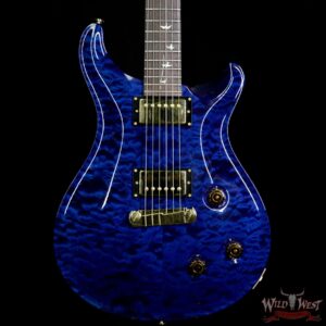 2007 PRS 20th Anniversary Artist Package Quilt Top Custom 22 Brazilian Rosewood Fingerboard Royal Blue - Image 3