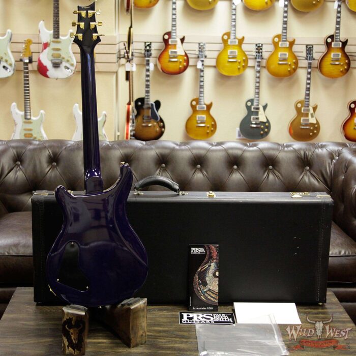 2007 PRS 20th Anniversary Artist Package Quilt Top Custom 22 Brazilian Rosewood Fingerboard Royal Blue - Image 10