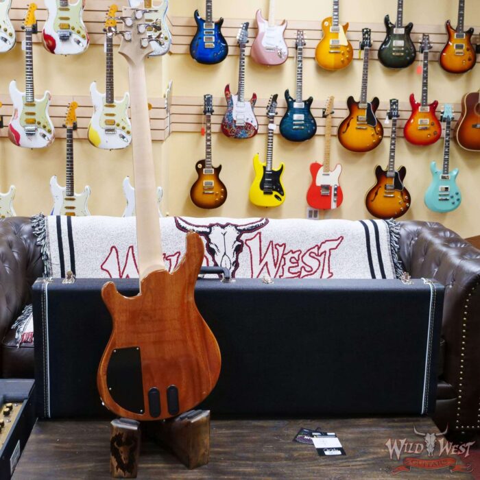 Paul Reed Smith PRS Core Grainger 5-String Bass Flame Maple Top Rosewood Fingerboard Charcoal - Image 9