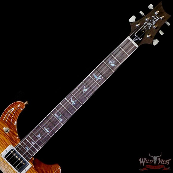 PRS Wild West Guitars 25th Anniversary Limited Run Wood Library Artist Package McCarty 594 Semi-Hollow Beach Fade (Private Stock Color) 7.35 LBS (US Only / No International Shipping) - Image 4