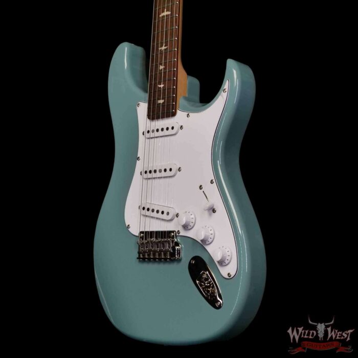 2025 Paul Reed Smith PRS SE Series Silver Sky Rosewood Stone Blue 7.30 LBS - Image 3