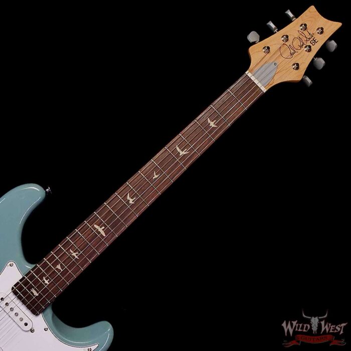 2025 Paul Reed Smith PRS SE Series Silver Sky Rosewood Stone Blue 7.30 LBS - Image 4