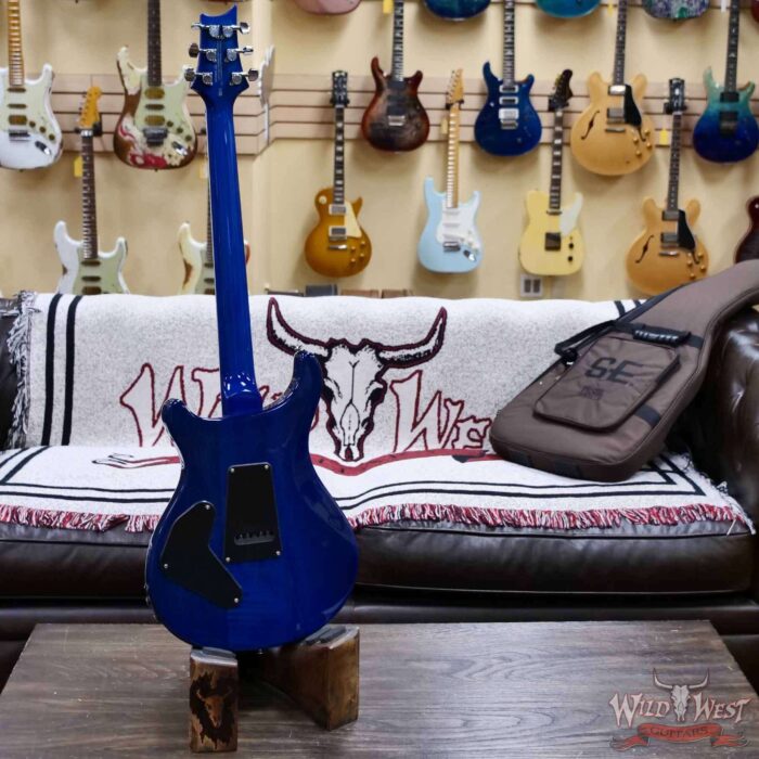Paul Reed Smith PRS SE Custom 24 Semi-Hollow Piezo Lake Blue 6.90 LBS - Image 8